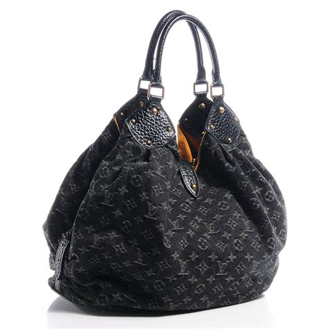 louis vuitton mahina denim bag|mahina hand it all bag.